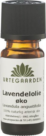 Urtegaarden Lavendelolie ØKO 5 ml., Tøj & Bolig, Duftolier, Æteriske Olier
