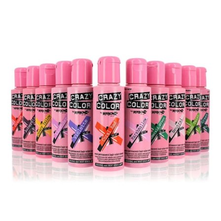 Semi-permanent farvning - Renbow - Crazy Color 69 - Grafit - 100ml - Alle hårtyper