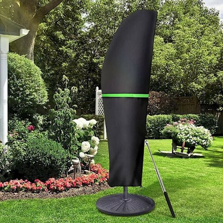 Beskyttende trekk for parasoll med stang og offset parasoll 2 til 4 m