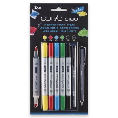 Copic Ciao Set 5+1 Brights