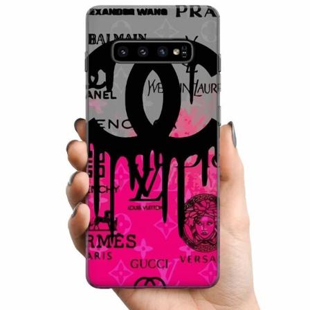 Samsung Galaxy S10 Tpu Mobilskal Cc Pink