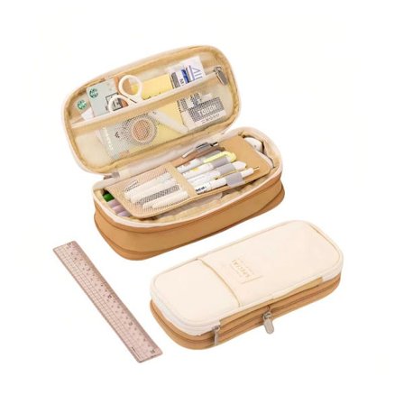 Large Capacity Pencil Case Handheld Pen Bag School Pencil Pouch for Teen Girls Boys Men Women Adults