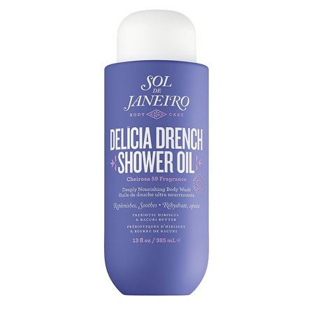 Sol de Janeiro Delicia Drench Shower Oil 385 ml, Skincare, Kropspleje, Bodyshampoo