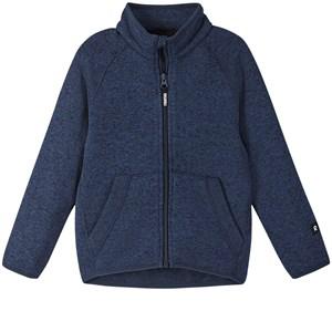 Reima Fleece Sweater Hopper Jeans Blue - Fleeces and midlayers - 128 cm - Blue - Junge