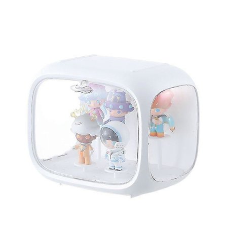 Delikat Mini Möbel Rektangulär Mini Hylla För Dockhus Möbler Dekoration Med Livslik Proportion 1st