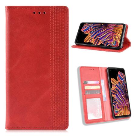 Bofink Vintage Samsung Galaxy Xcover Pro kotelot - Punainen Red