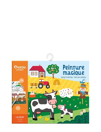 Auzou Magic Water Painting - Farm - Multi/patterned - ONE SIZE