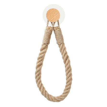 Håndkleholder eller toalettpapirrull uten spiker, type tau, baderomstilbehør