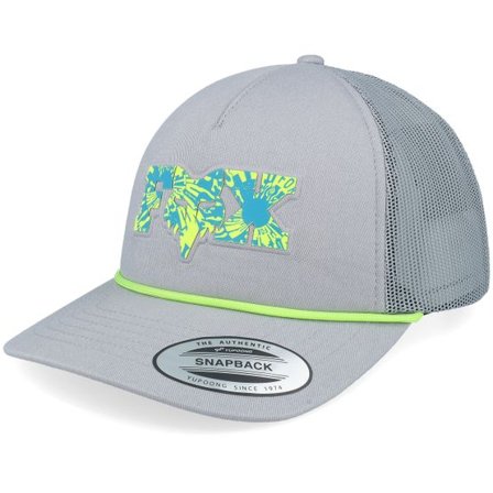 Fox - Svart trucker Keps - Womens Image Phantom Rope Light Grey Trucker @ Hatstore