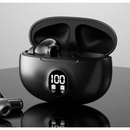 Trådlösa Bluetooth-hörlurar, Bluetooth 5.3-hörlurar med 4 EN