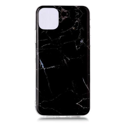 Trendigt Marmorskal Med Mönster, Iphone 11 Pro Max, Svart Svart