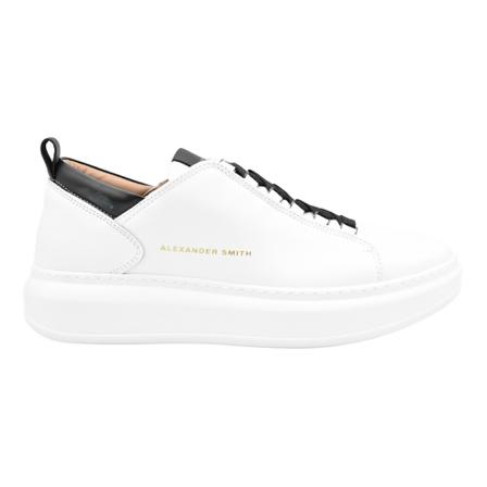 Alexander Smith Laced Schoenen , Wit , Heren , Maat: 44 EU