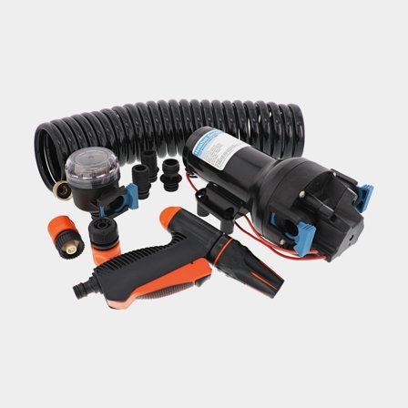 Puhdistuspumppu Jabsco Hotshot HD6 P601J-219N-4A, 12 V, 23 l/min, 4.8 bar, 3/4" (19 mm) letku