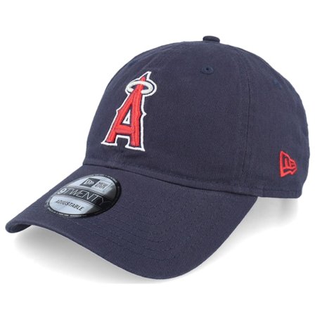 New Era - MLB Bleu unconstructed Casquette - Los Angeles Angels MLB Core Classic 9TWENTY Navy Dad Cap @ Hatstore