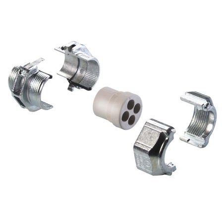 Rutab 1477439 Gjennomføring M25, sink, Installasjonsmaterial