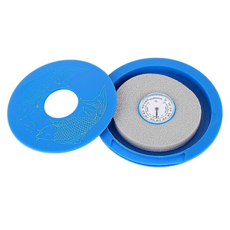 Guitar Lydhul Luftfugter med Hygrometer Fugtighedsmåler Folk Akustisk Guitar Lydhul Luftfugter Blå