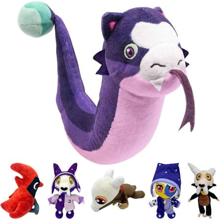 The Owl House Plussj Stringbean, String Bean Plussjdyr fra Owl House Dukke