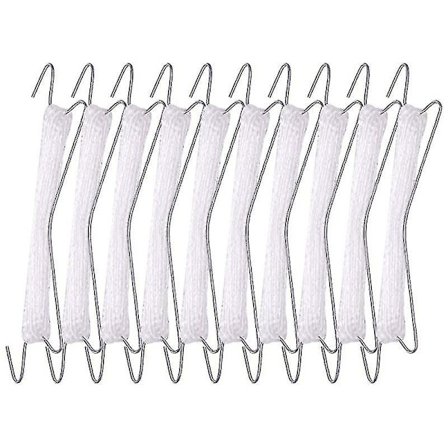 Tomatplantekrog, tomat J-krog, 12 stk. tomatrebskrog med 10 m reb, tomatkrog, tomatkrogklips.