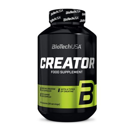 Biotech USA Crea.TOR Kreatin Kapslar 120 st