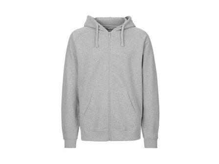 NEUTRAL Hoodie zip O63301 herr grå 3XL - Lyreco - Arbetskläder - Arbetströjor - Hoodies och luvtröjor