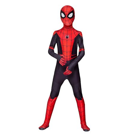 Spiderman Cosplay Superheltedrakt Barn Vuxen Bodysuit CNMR Yz