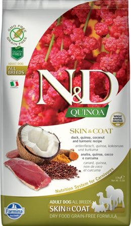 Farmina Natural & Delicious All Breed Quinoa Skin & Coat Anatra