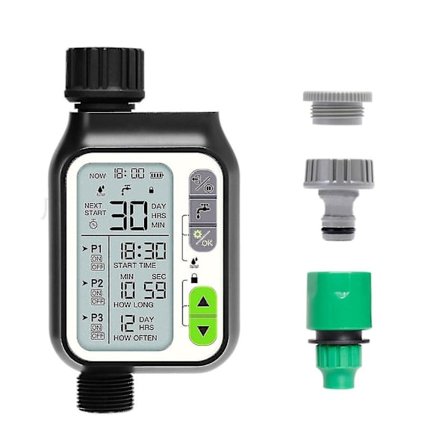 Slangautomatisk Regnsensor Bevattning Timer Irrigation