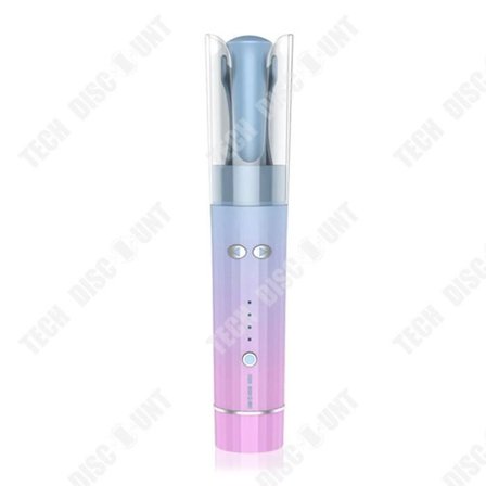 Automaattinen bigoudi - TD - Kannettava matka - Latausmahdollisuus - 4 lämpötilaa - Langaton