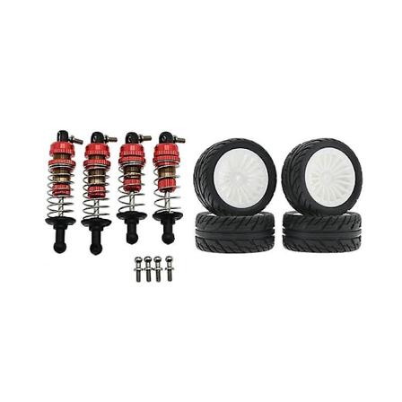 Metall- och gummibussats för Sg1603 Sg1604 Sg1605 Ud1601 Ud1602 Ud1603 1/16 Rc-bildelar, vit