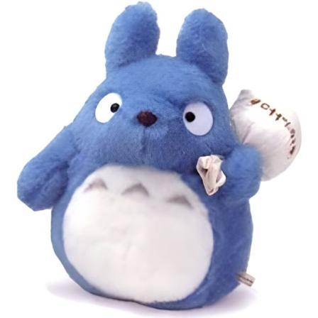 Plysch - Studio Ghibli - Totoro Blue 25 - För barn 14 år Blå och vit