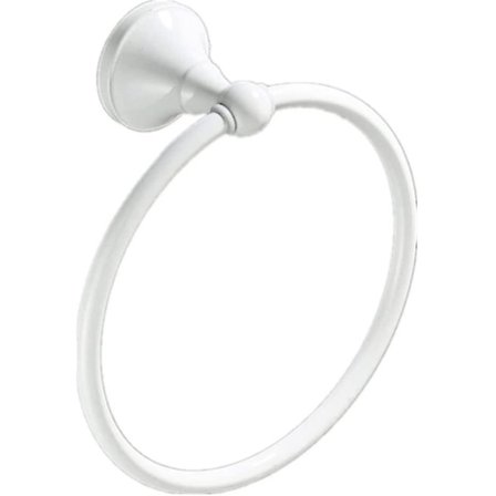 Håndklæde Ringe Sort Håndklæde Ring Badeværelse Håndklæde Stativ Antik Bronze Messing Krom Hvid Håndklæder