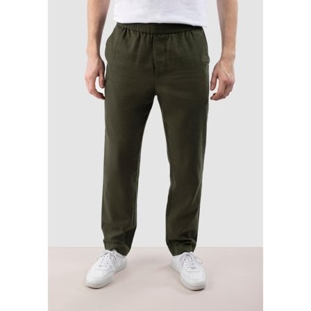 Ciszere Harlow Linen Trousers Byxor Herr Grön XL