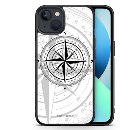 Bjornberry Skal iPhone 13 Mini - Kompass Vit