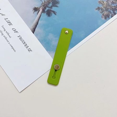 Mobilringhållare i silikon, telefonbaksida klistermärke hållare, enfärgad push-pull silikonhållare, live streaming lat person hållare