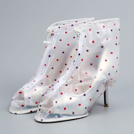 1 par högklackade cover Regnstövlar - on stock