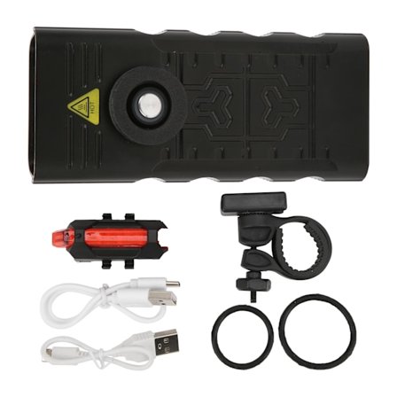 Cykelbelysning USB uppladdningsbar LED Superljusstark Installera enkelt cykeltillbehör med brett utbud