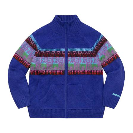 Supreme Strik Blå, Herre Cardigans