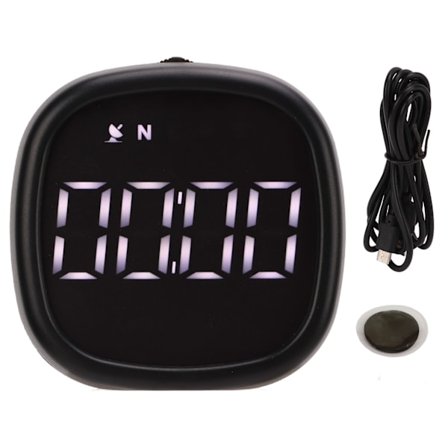 5V Bil HUD Display Överhastighetslarm Hög noggrannhet Universal Digital GPS Hastighetsmätare