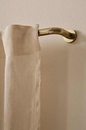 Jotex - Gardinstang 120-210 Cm Guld - LIANA - Køb Gardinstænger hos Jotex