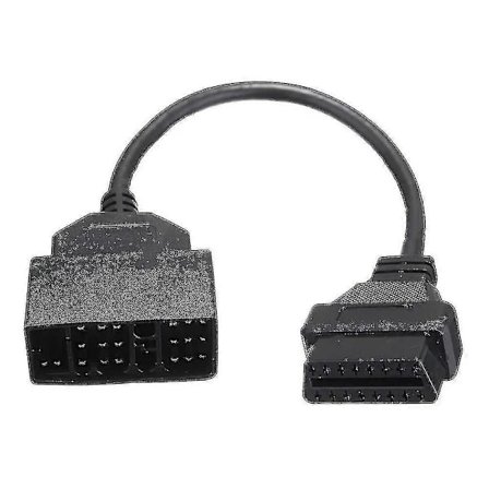 22-pin OBD1 til 16-pin OBD2 konverterkabel til Toyota diagnostisk scanner