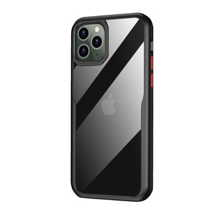 Stöttåligt Mobilskal Iphone 11 Pro Max - Transparent/svart Svart