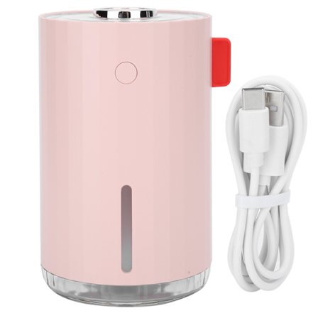 Mini USB Portabel Luftfuktare för Hem Bil Resa Anti Torr Luft Fukt Rosa