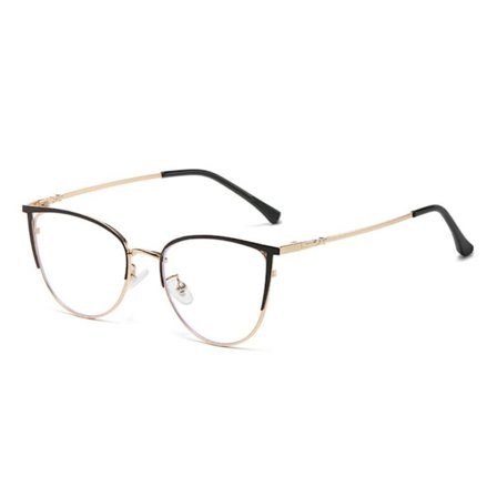 Anti-Blue Light Briller Runde Briller BRUN