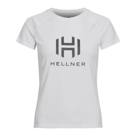 Hellner Hellner Tee Women's Women Short sleeved fitness sweater White S