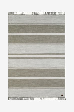 KM Home - Kludetæppe Vindö - Grøn - Bomulds- & kludetæpper - 135X195 - Fra Homeroom