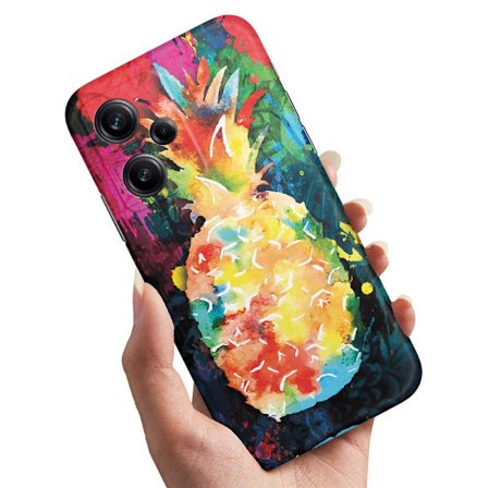 Xiaomi Redmi Note 12 5G - Kuoret/Suojakuori Sateenkaari Ananas