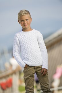 Barntröja med flätor Ralph