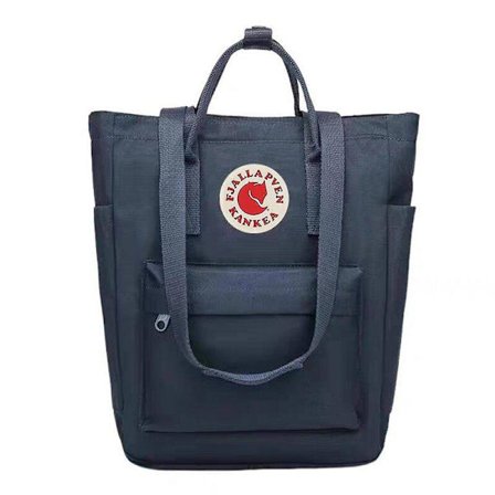 Unisex canvasryggsäck, hög kvalitet, lämplig för utomhusresor