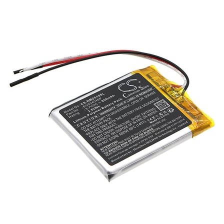 Batteri for navigator, GPS for RAND MCNALLY TND-510, TND-520, TND-525 osv.