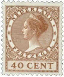 Holland - NVPH 160 - Ubrugt